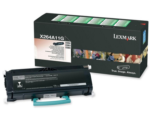 Tóner Lexmark X264A11G Original, Negro