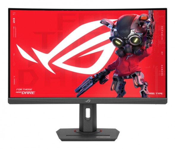 Monitor Gamer Curvo Asus ROG Strix 27", VA, Quad HD, 180 Hz, 1ms, HDMI/DP, Negro