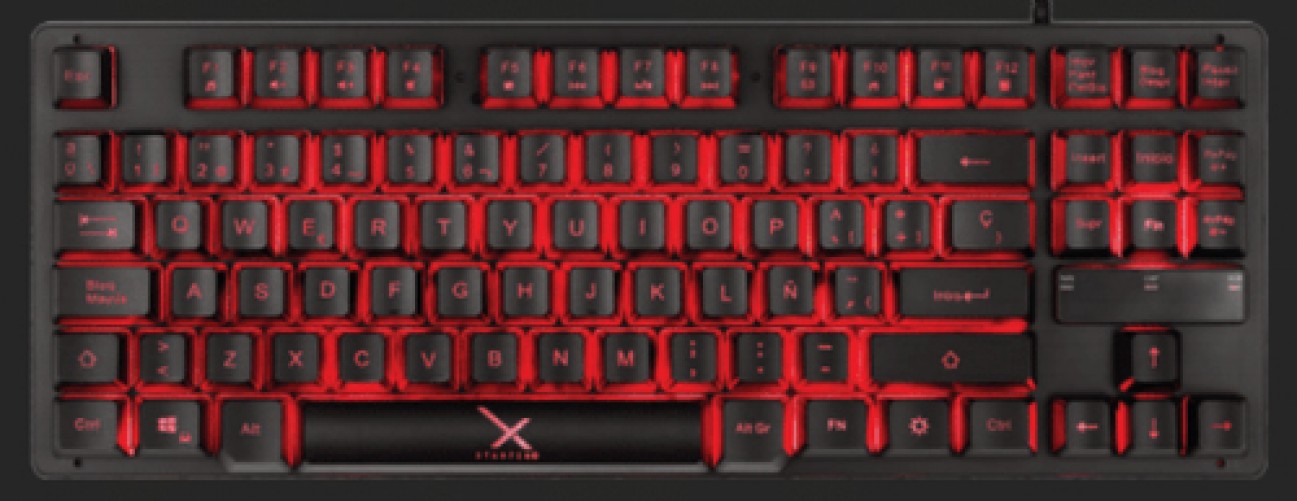 Teclado Xzeal Alambrico XST-300, RGB, Retroiluminado, Membrana, Cable Reforzado, Funcion Multimedia