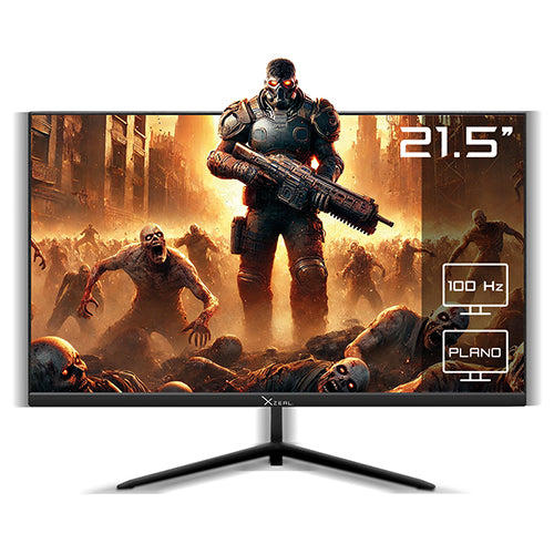 Monitor Gamer Xzeal Xst 580-1 LED, 21.5", 1920x1080 Full HD, 100Hz, HDMI, Negro