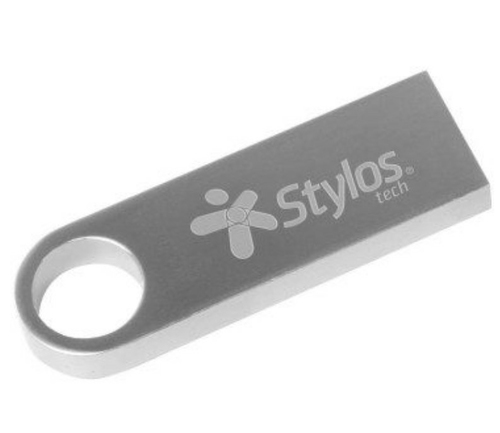 Memoria USB Stylos ST500 32 GB USB Tipo A, Color Plata