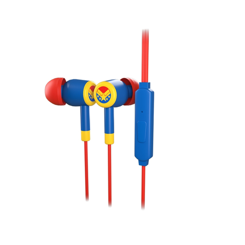 Audífonos Xtech XTE-M100CM Intra Auditivo, Alámbrico, 3.5 mm, Azul, Rojo