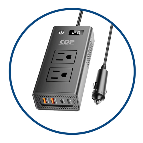 Inversor de Corriente CDP XVU212 120 AC, 5-12 DC, 3.4 A, 200 W