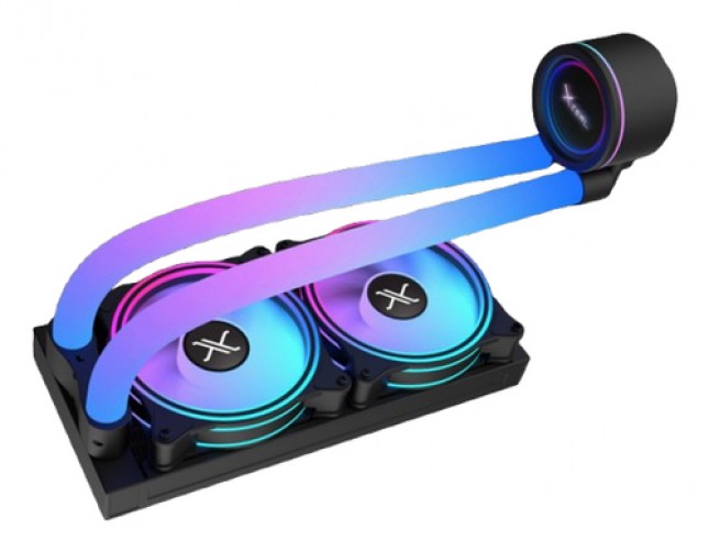 Sistema de Enfriamiento Liquido Xzeal Vostok AR240, Rpm 800-1800, AMD/intel, Negro