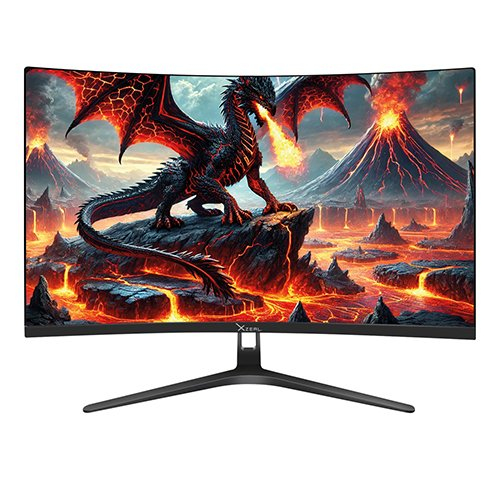 Monitor Curvo Xzeal XZMXZ47B, 27" FHD VA, 180Hz, 1ms, Freesync, HDMI/DP, Negro