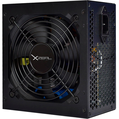 Fuente de Poder Xzeal XZ650, 650W, Certificado 80 Plus Bronce, Pfc Activo, Smart Fan 120mm, ATX 20+4 Pin