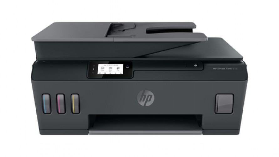 Multifuncional HP Smart Tank 615 Inyeccion de Tinta, Impresion a Color, 11 ppm, con Impresion Duplex, Escaner de Cama Plana, A4, WiFi, Color