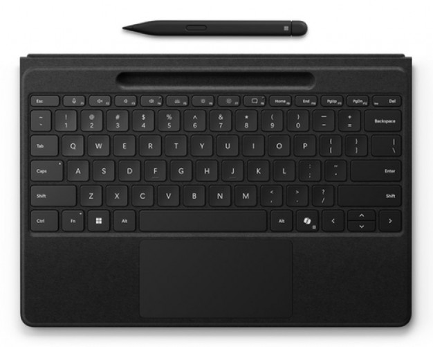 Teclado Inalámbrico Microsoft Surface Surface Pro Flex W/slim Pen Bluetooth, 10 m, Negro