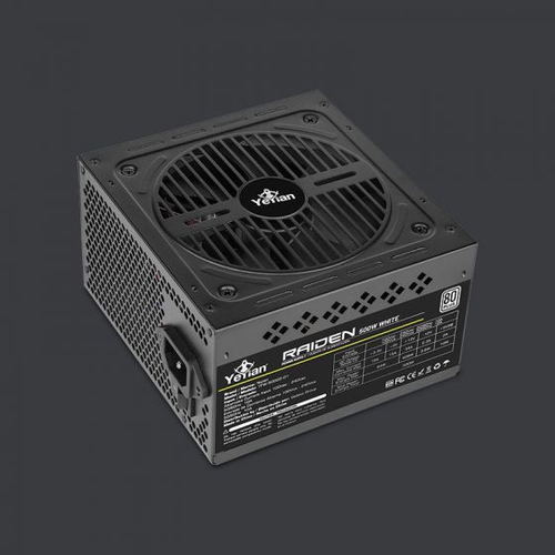 Fuente de Poder Yeyian YFW-50020-01 500 W, ATX 2.3, 80 Plus White, Non-modular