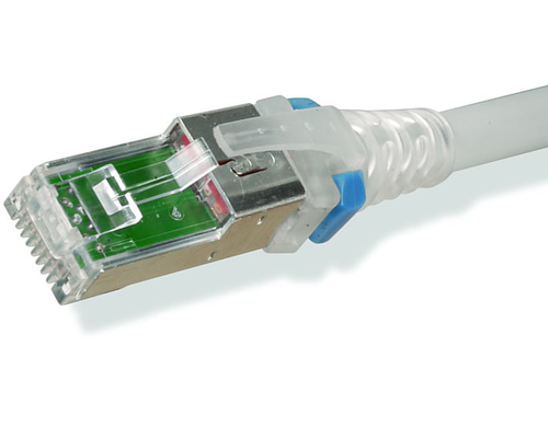 Patchcord Siemon ZM6A-S03-02B Cat6A, 0.9 m, S/FTP (s-STP), Blanco