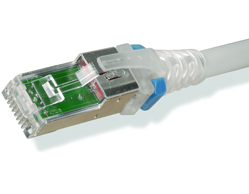 Patchcord Siemon ZM6A-S03-02 Cat6A, 0.9 m, S/FTP (s-STP), Blanco