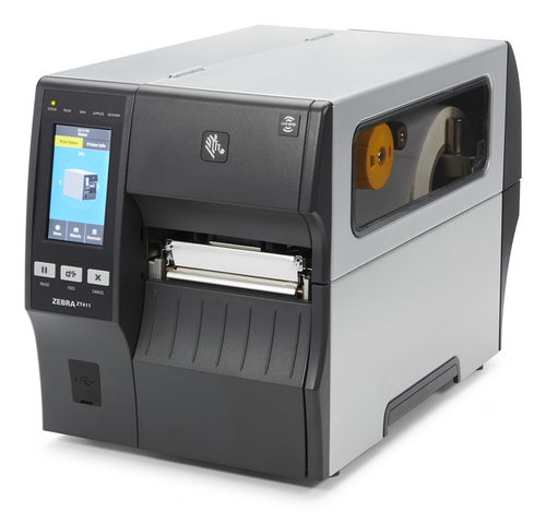 Impresora de Recibo Zebra ZT411 Tecnologia de Impresion Termica Directa / Transferencia Termica, Puerto USB, Color Negro/gris
